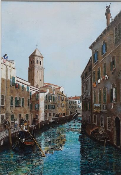 Cannaregio - a Paint Artowrk by Van Püssè